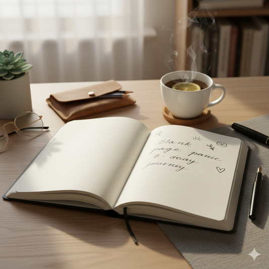 The Blank Page Panic: Your First 7 Days of Journaling Made Simple