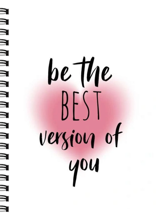 Version of Me – Goal journal - Wiro Hard bound A5, Notebooks, For Writing Personal, Students And Office School, Home Use Eco-Friendly