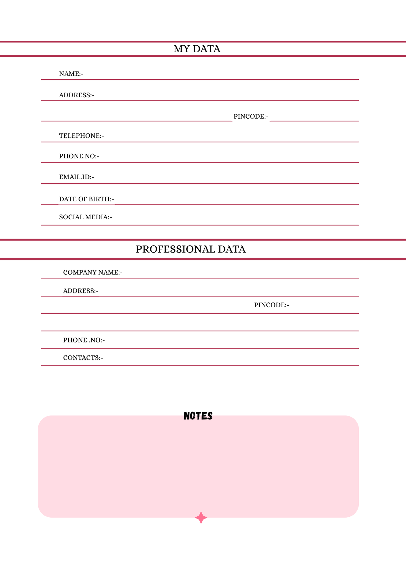Version of Me – Goal Journal
