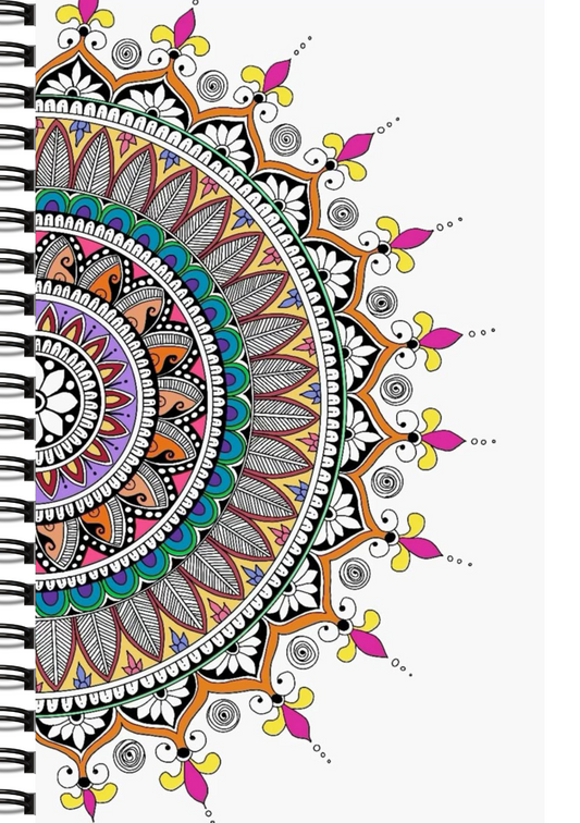 Colors of Unity Diary – Many Shades, One Story - Wiro Hard bound A5, Notebooks, For Writing Personal, Students And Office School, Home Use Eco-Friendly