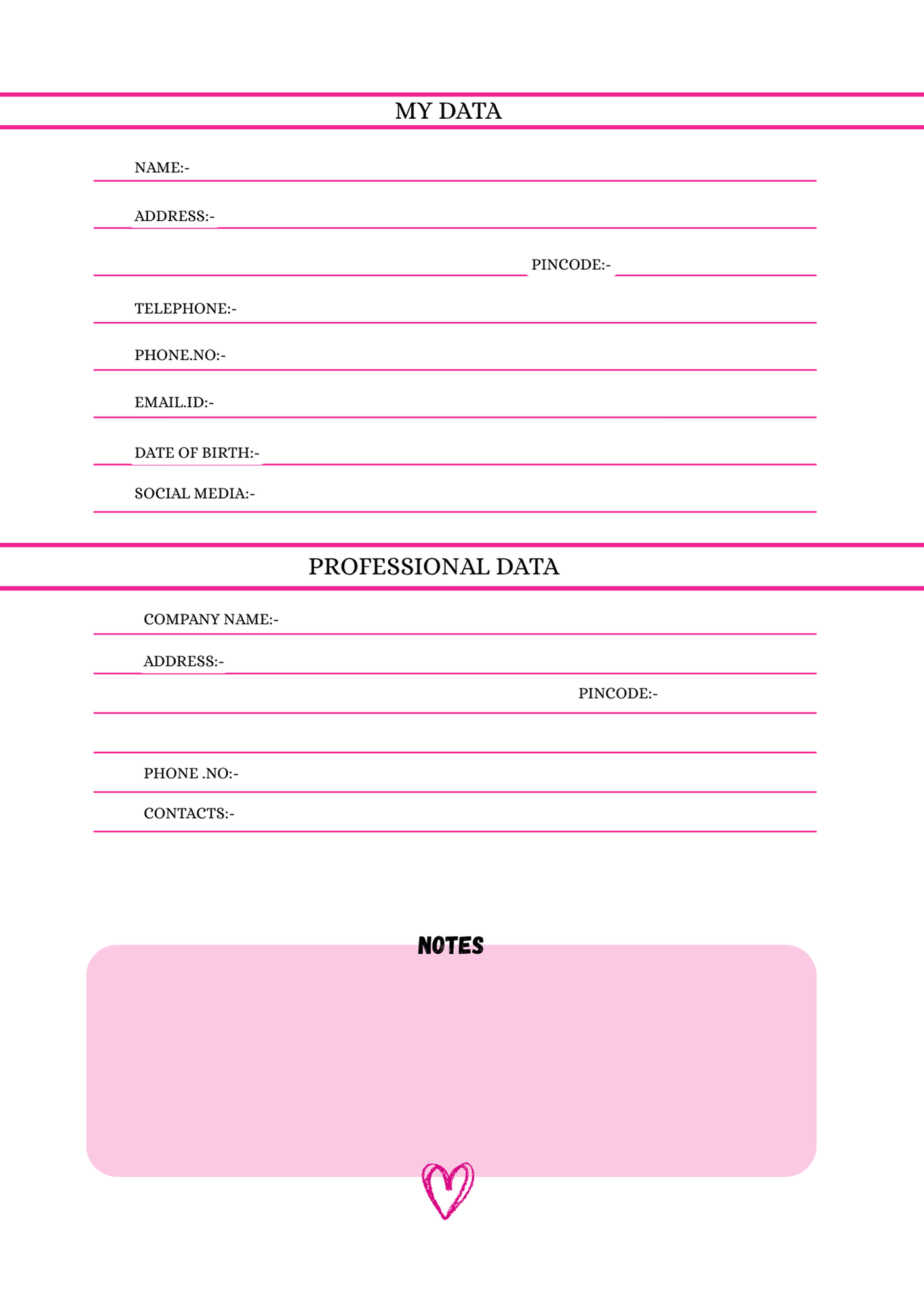 Dancing Petals – Happy Notes Journal