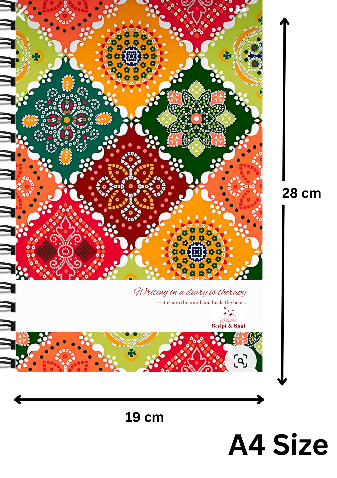 Rangoli Reflection Diary – Color Your Thoughts