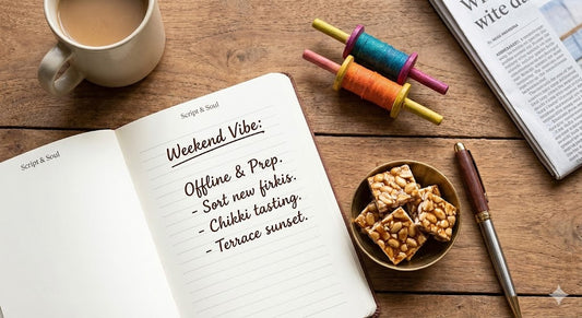 The Saturday Scribble: Why You Should Plan Your Weekend Offline