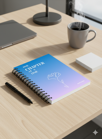 Step by Step Diary- Daily Use,  Wiro Hard bound A5, Notebooks, For Writing Personal, Students And Office School, Home Use Eco-Friendly