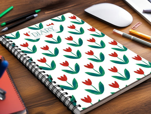 Red Tulip Diary – Bold Blooms &amp; Bright Thoughts