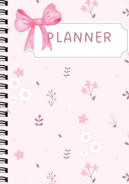 Whispering Blossoms – Soft Pink Planner
