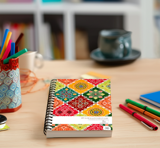 Rangoli Reflection Diary – Color Your Thoughts