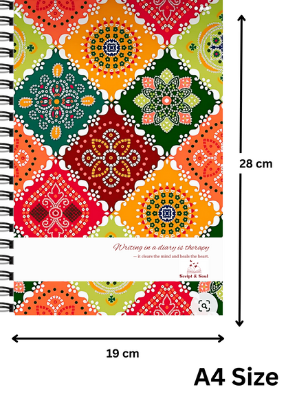 Rangoli Reflection Diary – Color Your Thoughts