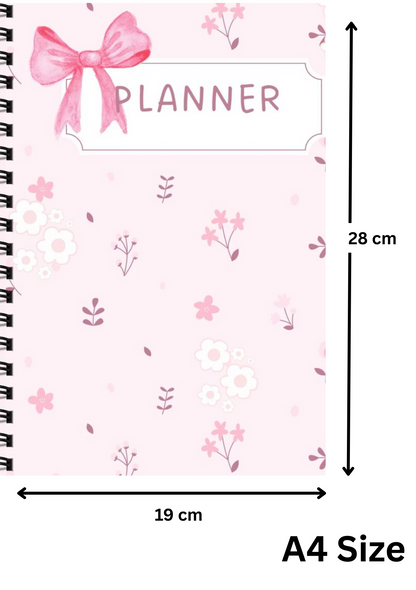 Whispering Blossoms – Soft Pink Planner