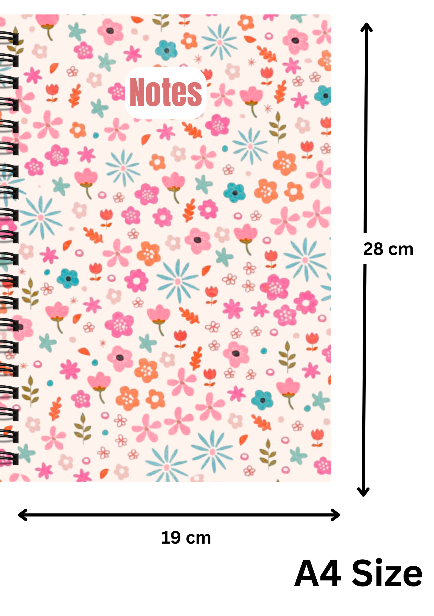Dancing Petals – Happy Notes Journal